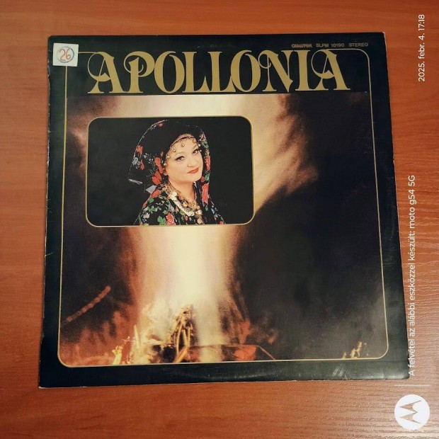 Apollonia jabb Cignydalok; LP, Vinyl