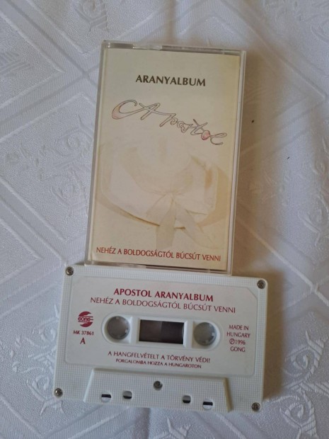Apostol - Aranyalbum kazetta