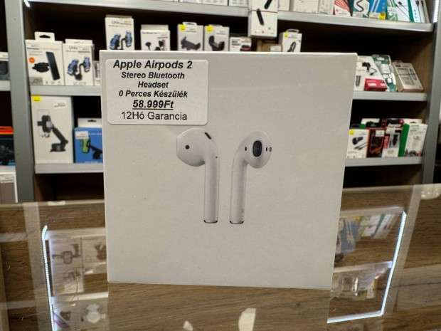 Apple Airpods 2 Stereo Bluetooth Headset 12H Garancia -10% Kedvezmny