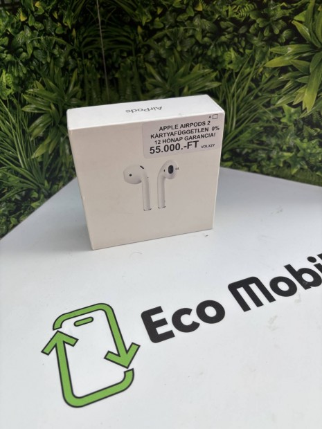 Apple Airpods 2 (12 Hónap Garancia!)