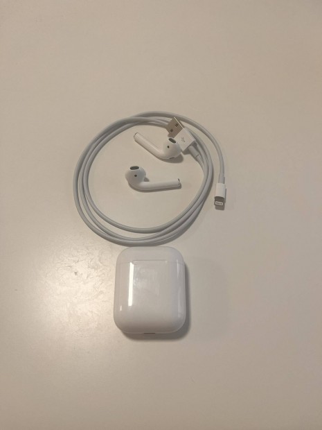 Apple Airpods 2 vezetkes tlttokkal (mv7n2zm/a)