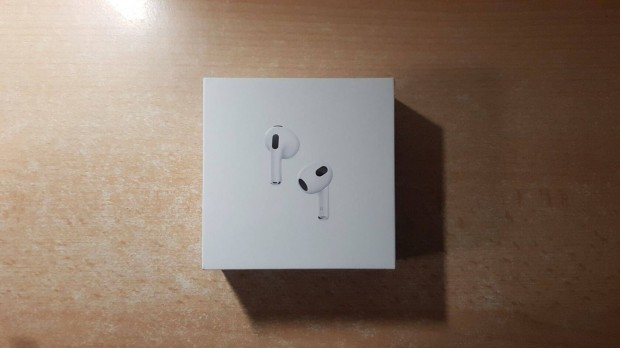 Apple Airpods 3 Új Bontatlan Fülhallgató 1 év Apple Garanciás !