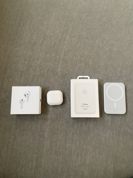 Apple Airpods 4, Apple Magsafe Powerbank