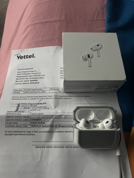 Apple Airpods Pro 2023 2026.06.14 gyri garancia 