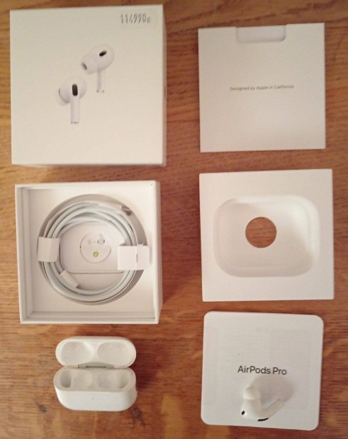 Apple Airpods Pro 2 jobb flhallgat + (tlttok, kbel, doboz)