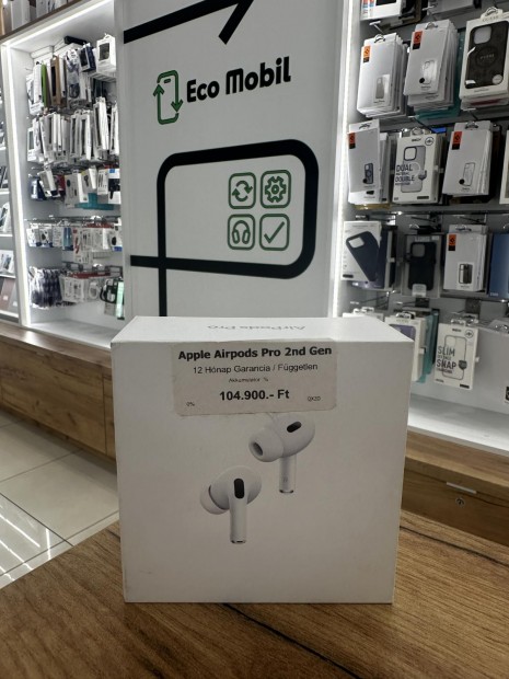Apple Airpods Pro Kártyafüggetlen, 12 hó garancia