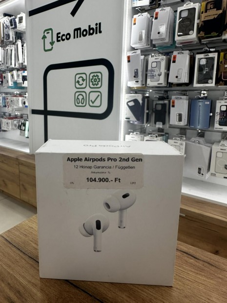 Apple Airpods Pro Kártyafüggetlen, 12 hó garancia