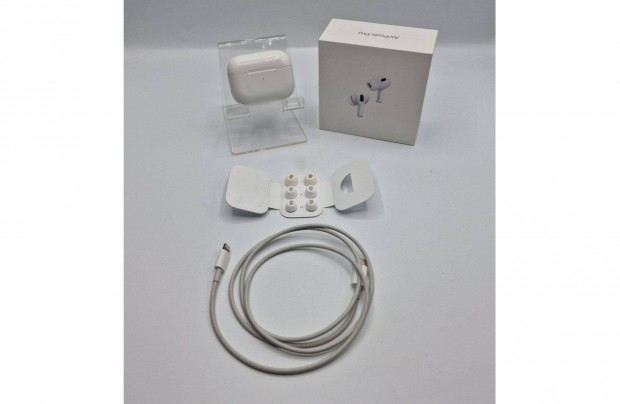 Apple Airpods Pro (2. generáció) fülhallgató, Magsafe tokkal, használt