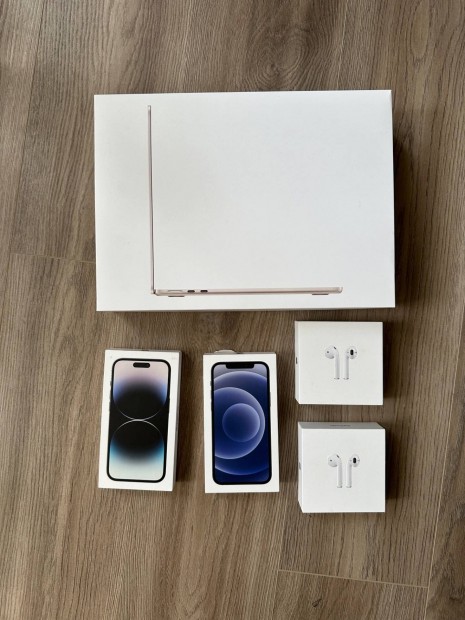 Apple Dobozok (Macbook, iphone, Airpods)