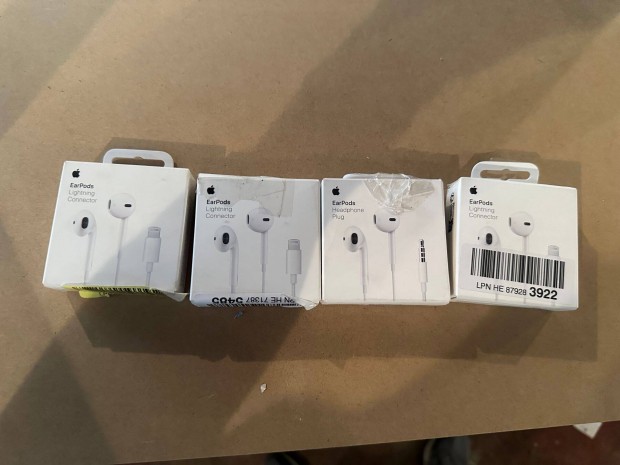 Apple Earpods Lightning Flhallgat 4X