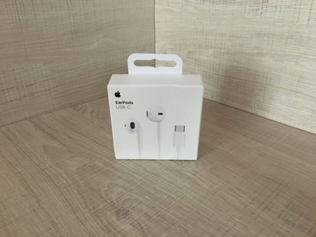 Apple Earpods, USB-C, Fülhallgató / Headset, Új