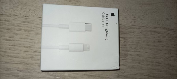 Apple Eredeti tlt adatkbel iphone-hoz USB-C-Lightning 1m
