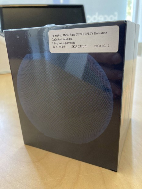 Apple Homepod Mini Blue Kk Bontatlan