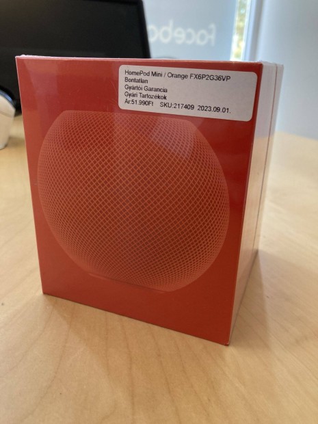 Apple Homepod Mini Orange narancssrga Bontatlan