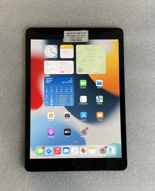 Apple Ipad 9.Gen 64Gb 10.2" LTE