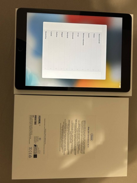 Apple Ipad 9th 256Gb wi-Fi Asztroszurke