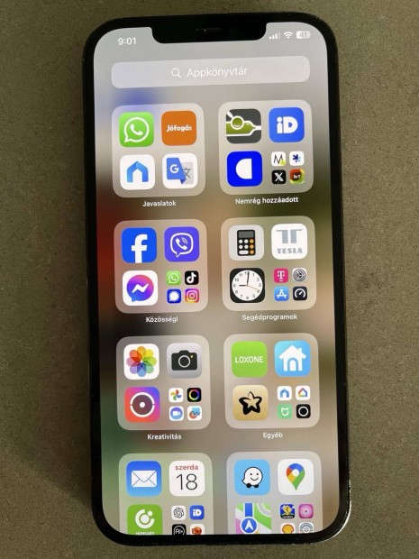 Apple Iphone 12 Pro Max cenkk fggetlen 128gb