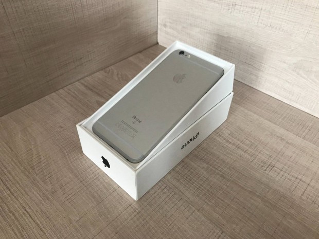 Apple Iphone 6S Plus, Silver, 64 GB, Új akku, +Kiegészítők!