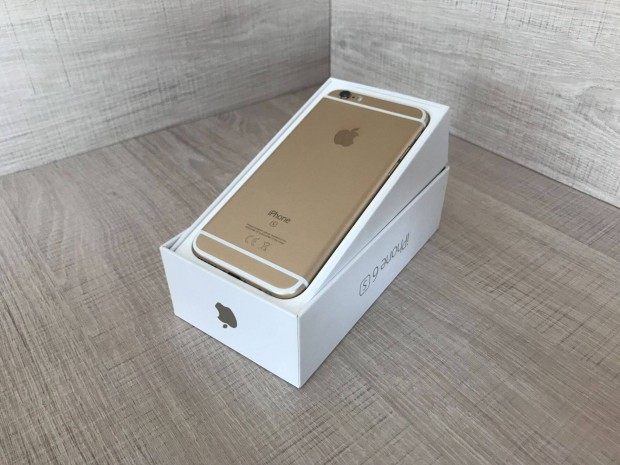 Apple Iphone 6S, Gold, 32GB, jszer, Akku 100%, + Extrk