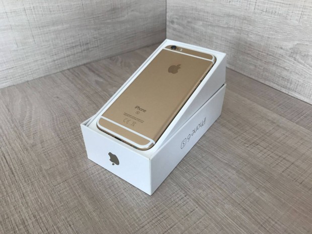 Apple Iphone 6S, Gold, 32 GB, jszer (100%), Ajndkokkal