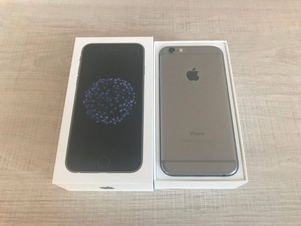 Apple Iphone 6, Space Gray, 16 GB (alkatrsznek)