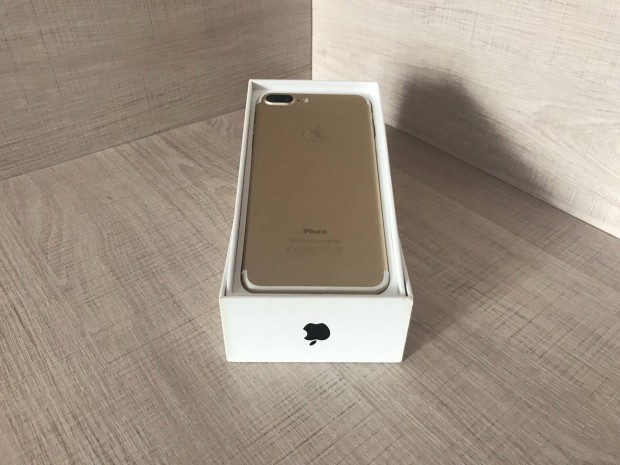 Apple Iphone 7 Plus, Gold, 128 GB, (szinte) j, Ajndkokkal