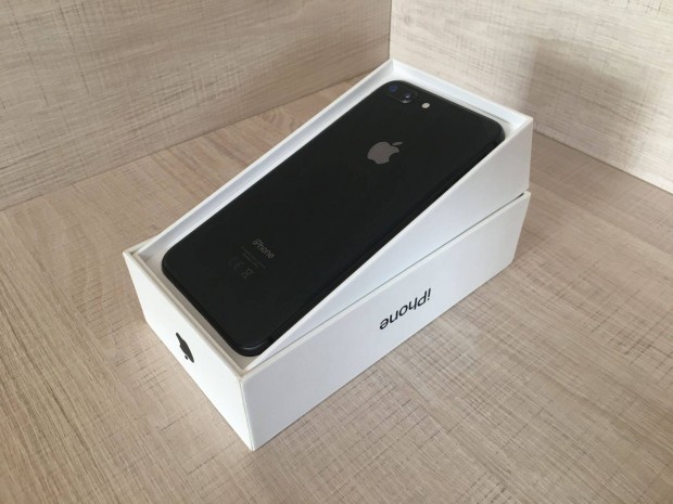 Apple Iphone 7 Plus, Jet Black, 128GB, jszer, + Extrk
