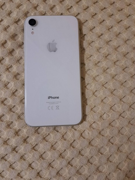 Apple Iphone XR White 64GB Fggetlen+Hibtlan mkdssel 