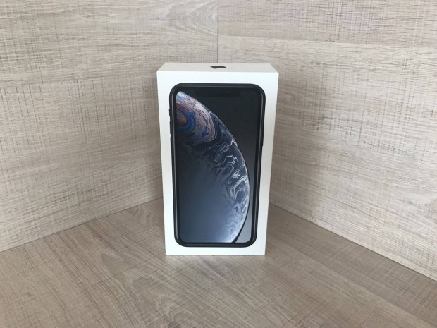 Apple Iphone XR, Black, 128 GB, j (0 Perces), Ajndkokkal