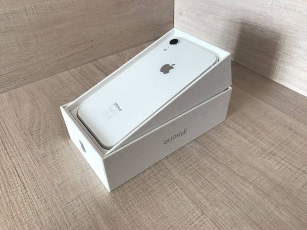 Apple Iphone XR, White, 64 GB, jszer, Ajndkokkal