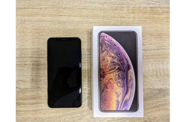 Apple Iphone XS Max, Space Gray, 64 GB, jszer, Ajndkokkal