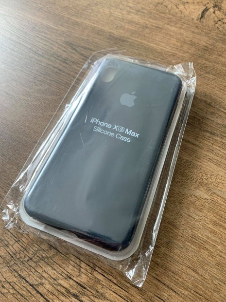 Apple Iphone XS Max tok (fekete) - Silicon Case - j