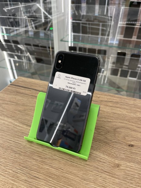 Apple Iphone X 256GB, Krtyafggetlen, jszer