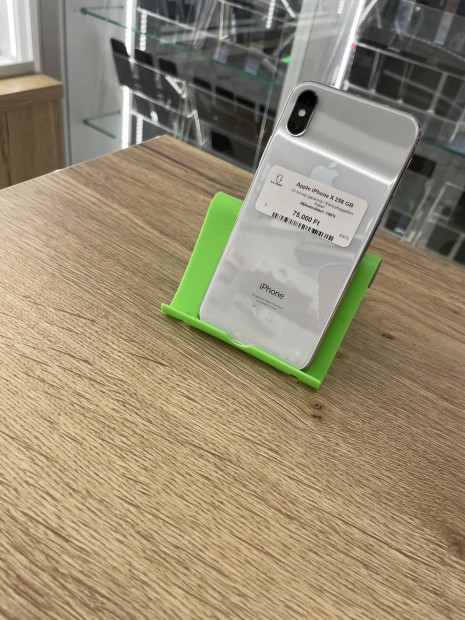 Apple Iphone X 256GB, jszer, Krtyafggetlen