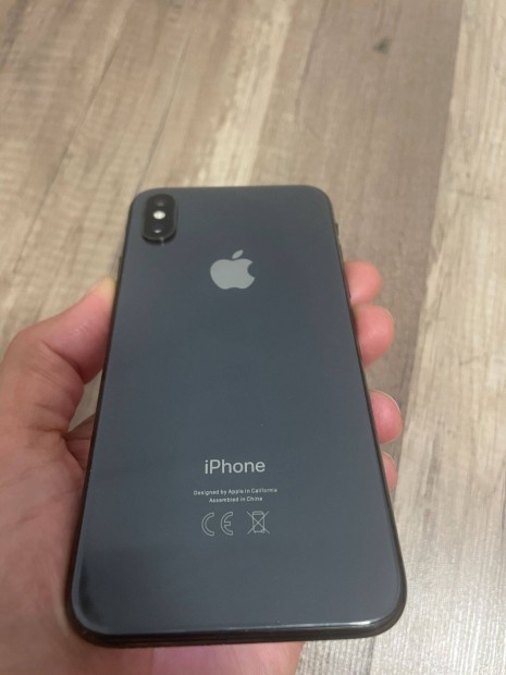 Apple Iphone x 256 GB Fekete karcmentes krtyafggetlenl