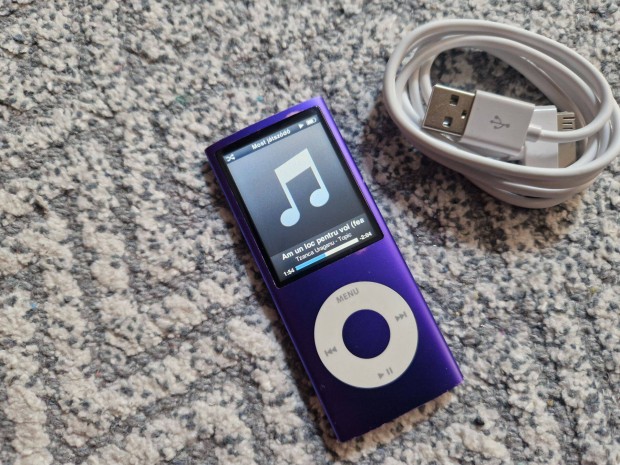 Apple Ipod Nano 4 8Gb J� �llapotban Lila