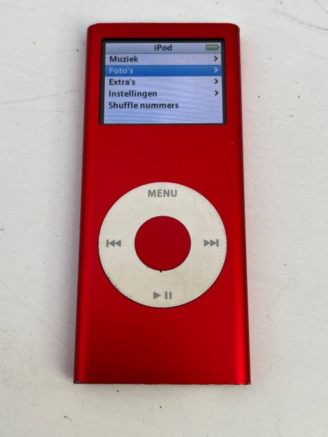 Apple Ipod nano A1199 4 GB 2nd gen 2.genercis piros red