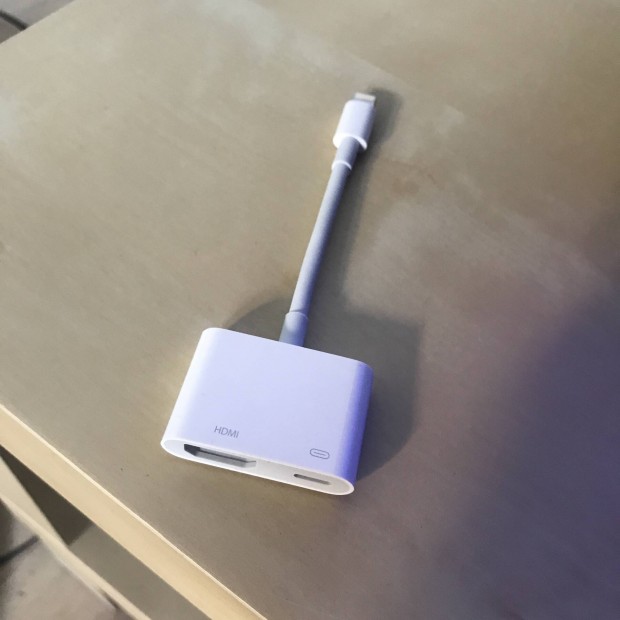 Apple Lightning HDMI digitlis adapter