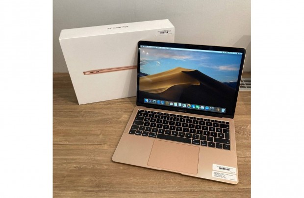 Apple Macbook Air 2019 13" 128GB SSD 8GB RAM Rose Gold Hasznlt