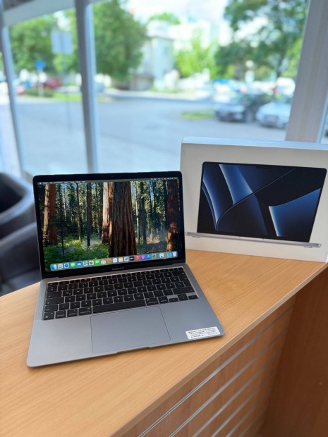 Apple Macbook Air 2020 13" 13 16GB Ram 256GB SSD Szürke 27% áfa számla