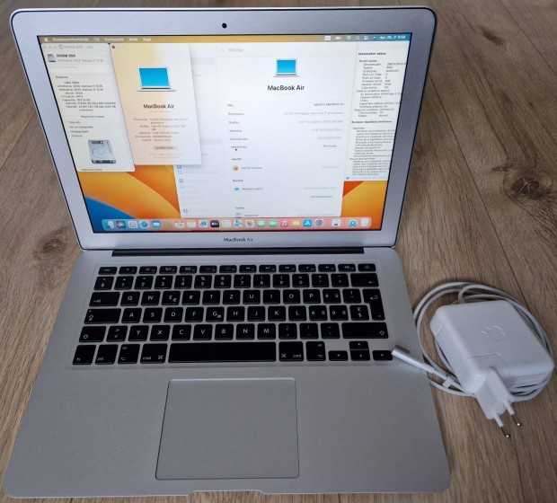 Apple Macbook Air Ultrabook macos Ventura i7 250GB SSD 13.3" - jszer