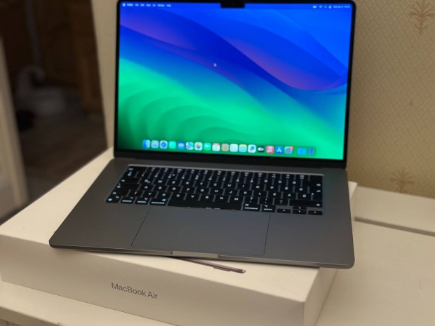 Apple Macbook Air, M2, Space Gray, 15'', 256SSD/8Gb/10 Gpu, makultlan