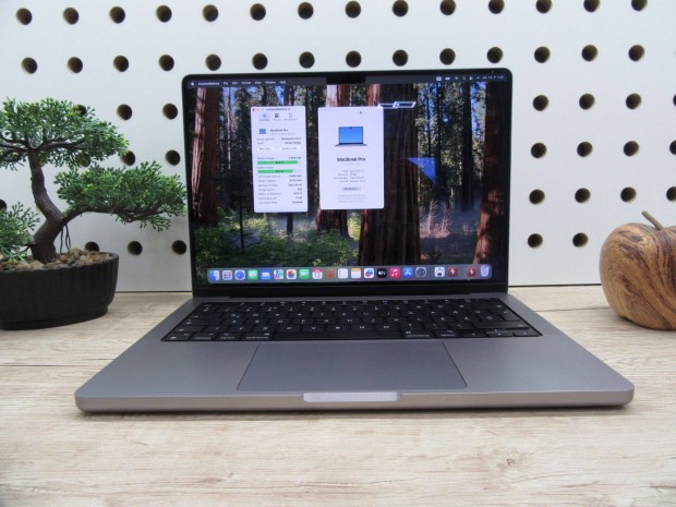 Apple Macbook Pro 14 M1 - 2021 - Használt, megkímélt - 1 Tb SSD