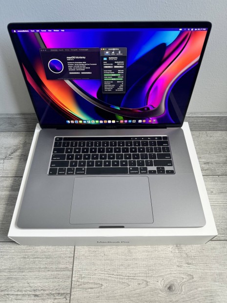 Apple Macbook Pro 16" 2019/2021 6mag/32gb/512gb ssd