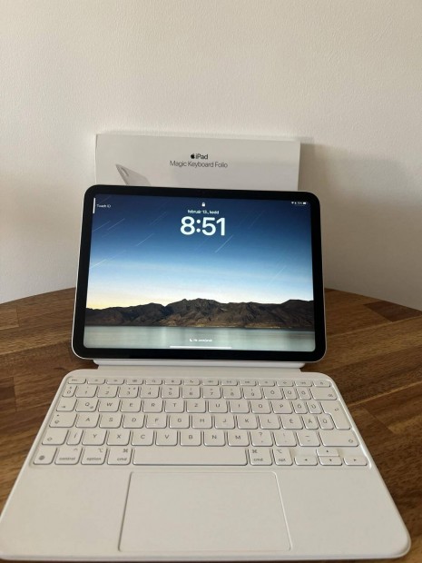 Apple Magic 10 gen Gyári Keyboard Fehér új!