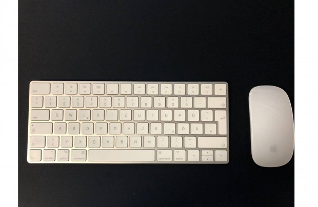 Apple Magic Keyboard + Apple Magic Mouse 2 elad !