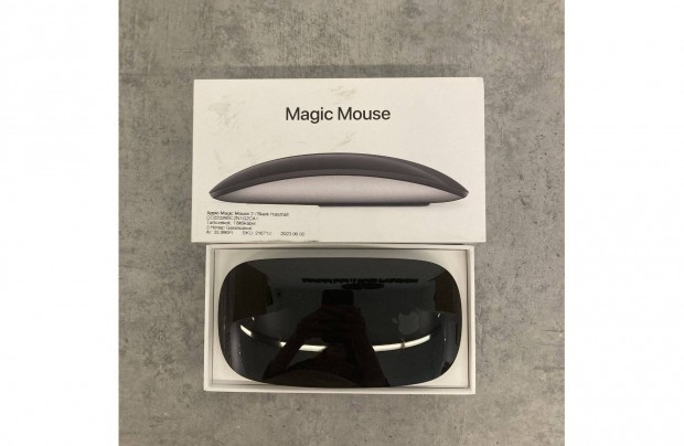 Apple Magic Mouse 2 Black Fekete