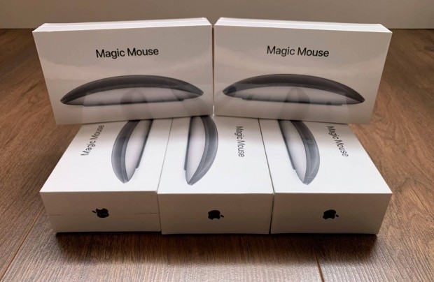Apple Magic Mouse 2, Black szín, bontatlan, új, garis!!