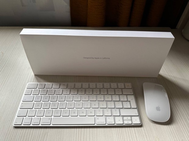 Apple Magic Mouse 2 s Keyboard szett, dobozval