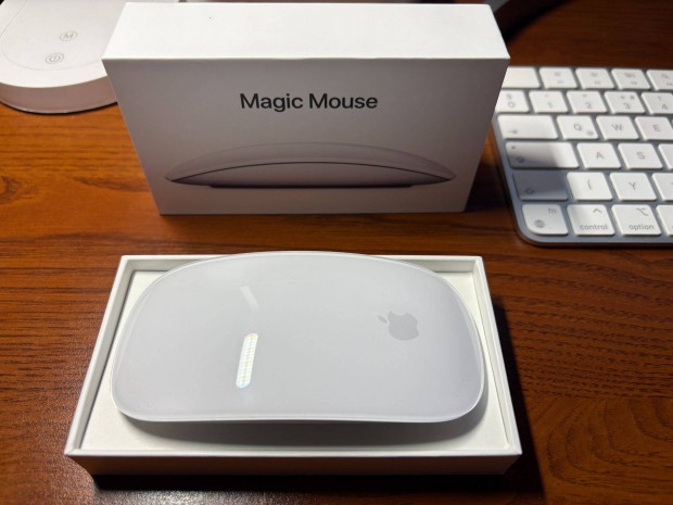 Apple Magic Mouse 3, fehr. j csak kiprblva volt, garancis